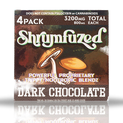 Shrumfuzed 4 Pack 3200 MG - Dark Chocolate
