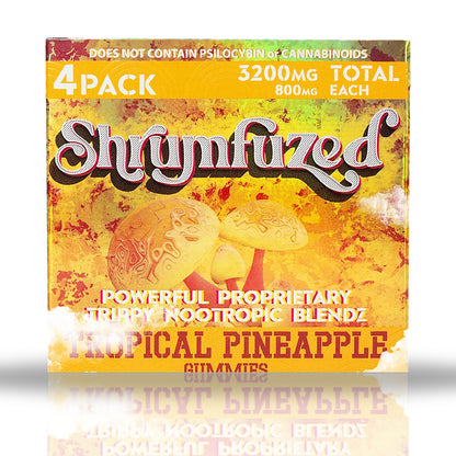 Shrumfuzed 4 Pack 3200 MG - Tropical Pineapple