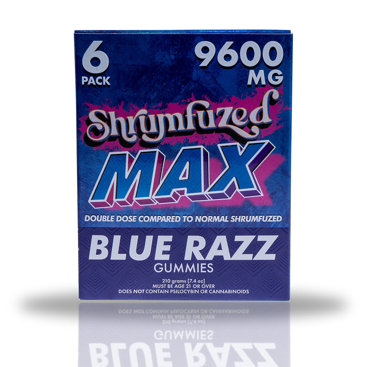 Shrumfuzed MAX 6 Pack 9600 MG - Blue Razz