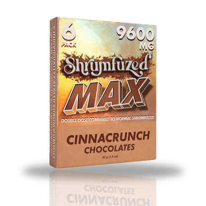Shrumfuzed MAX 6 Pack 9600 MG - Cinnacrunch Chocolates