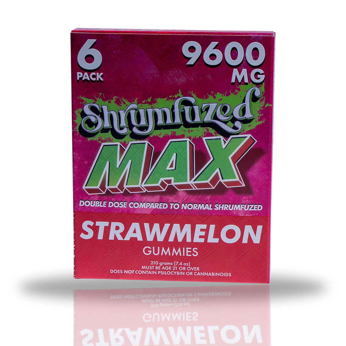 Shrumfuzed MAX 6 Pack 9600 MG - Strawmelon
