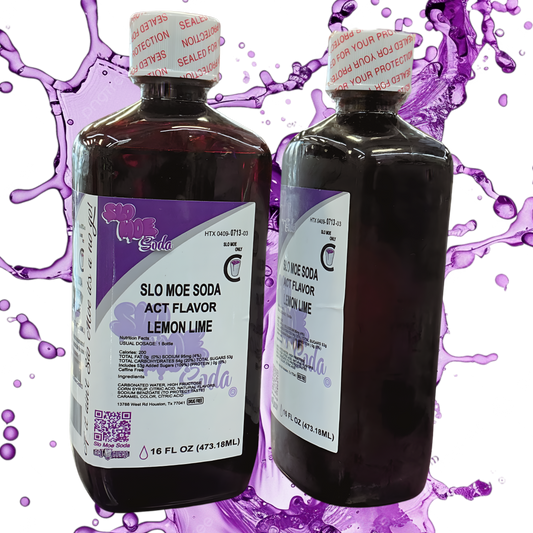 Slo Moe Soda Act Flavor Lemon Lime NEW! - image 2