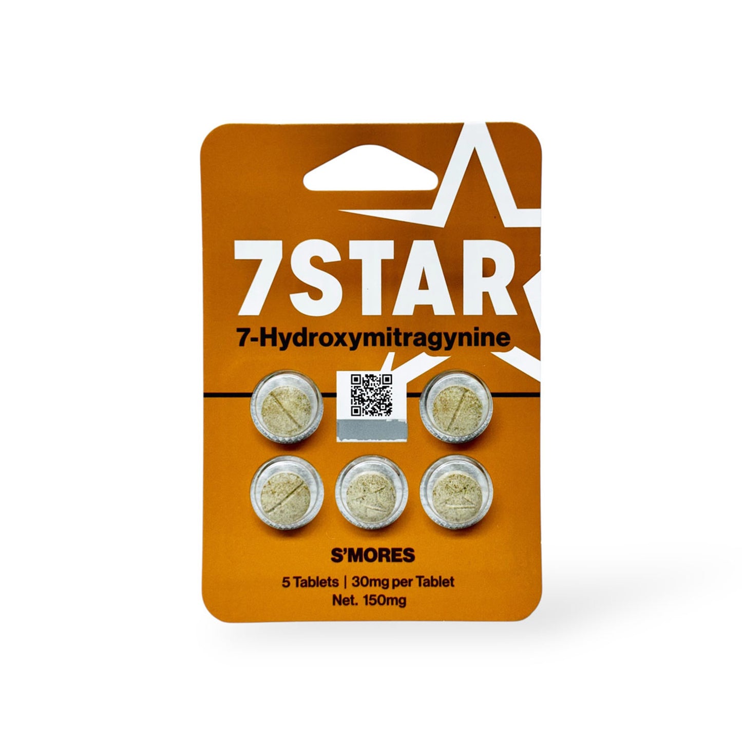 7Star 7-Hydroxymitragynine Extract Tablets 5ct - side view