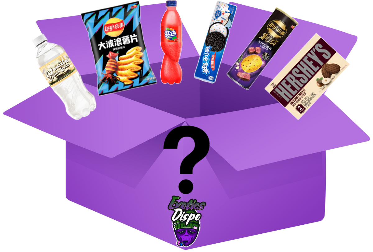 Exotic Snack Mystery Box(Items valued at $34.99-$59.99)