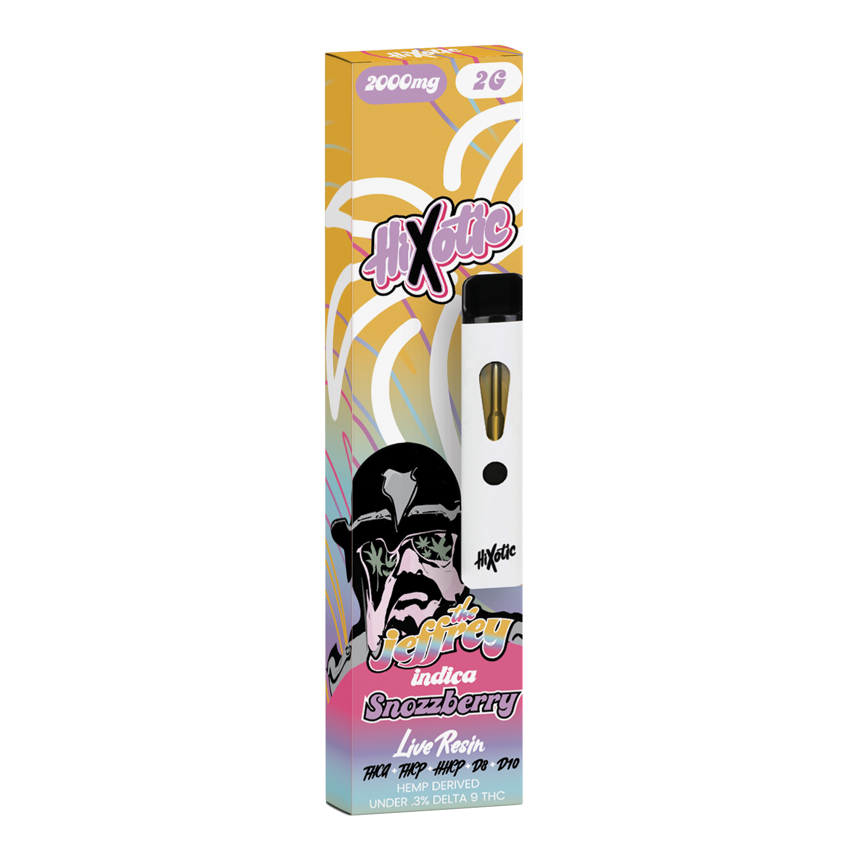 HiXotic Live Resin 2g Disposable