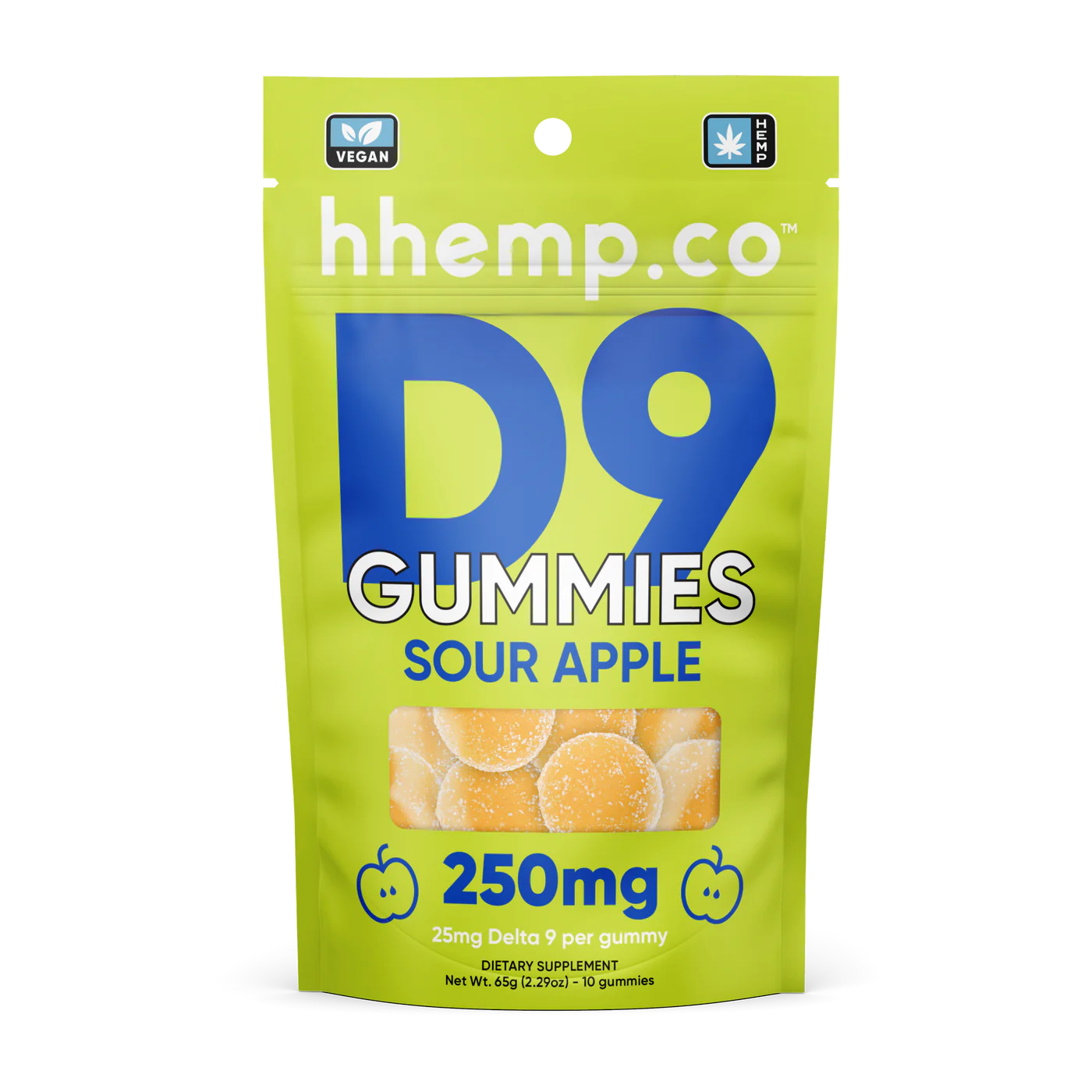 Hhemp Co D9 Gummies 250 MG