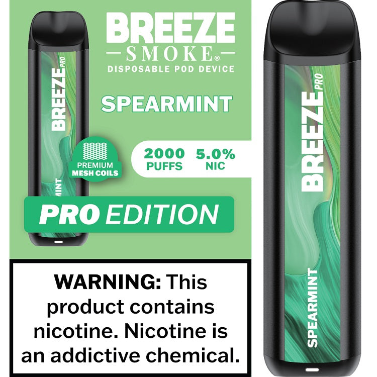 Breeze Smoke Pro 2000 Spearmint