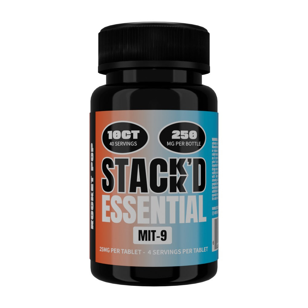 Stack'd Essential MIT-9 10 count bottle, Rocket Pop