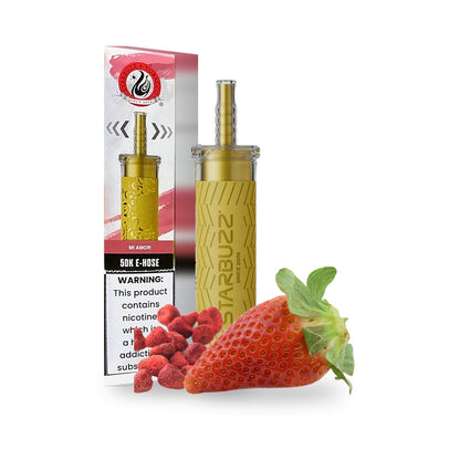 Mi Amor — box, device & flavor — Starbuzz 50K E-Hose