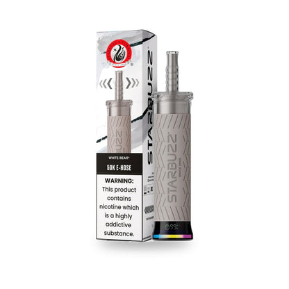 White Bear — box & device — Starbuzz 50K E-Hose