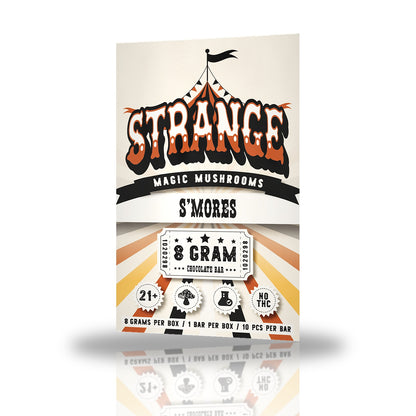 Strange Magic Mushrooms 8g Chocolate Bar - S'mores