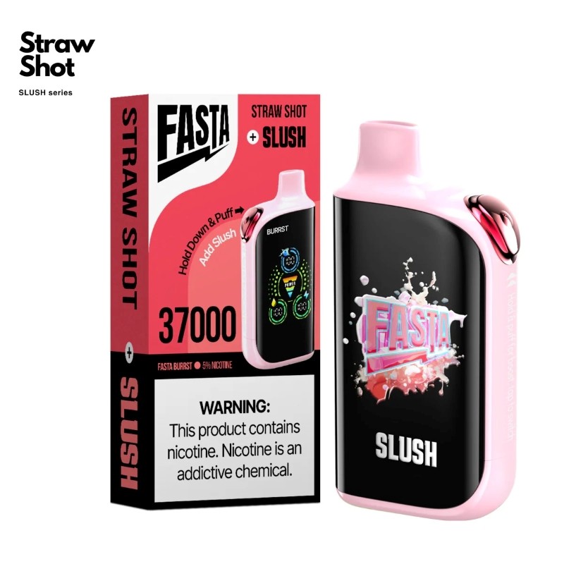 Fasta Burrst 37k Vape - Straw Shot