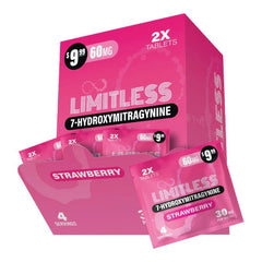 Limitless 7-Hydroxymitragynine 60Mg 2x 30Mg Tablets