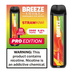 Breeze Smoke Pro 2000 Strawberry Kiwi