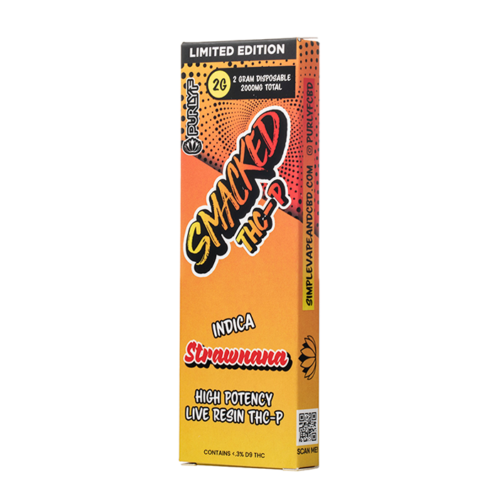 Purlyf Smacked THC-P Live Resin Disposable 2G