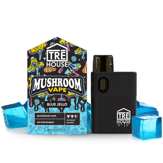TRE House Magic Mushroom Microdose Vape 2G - Blue Jello