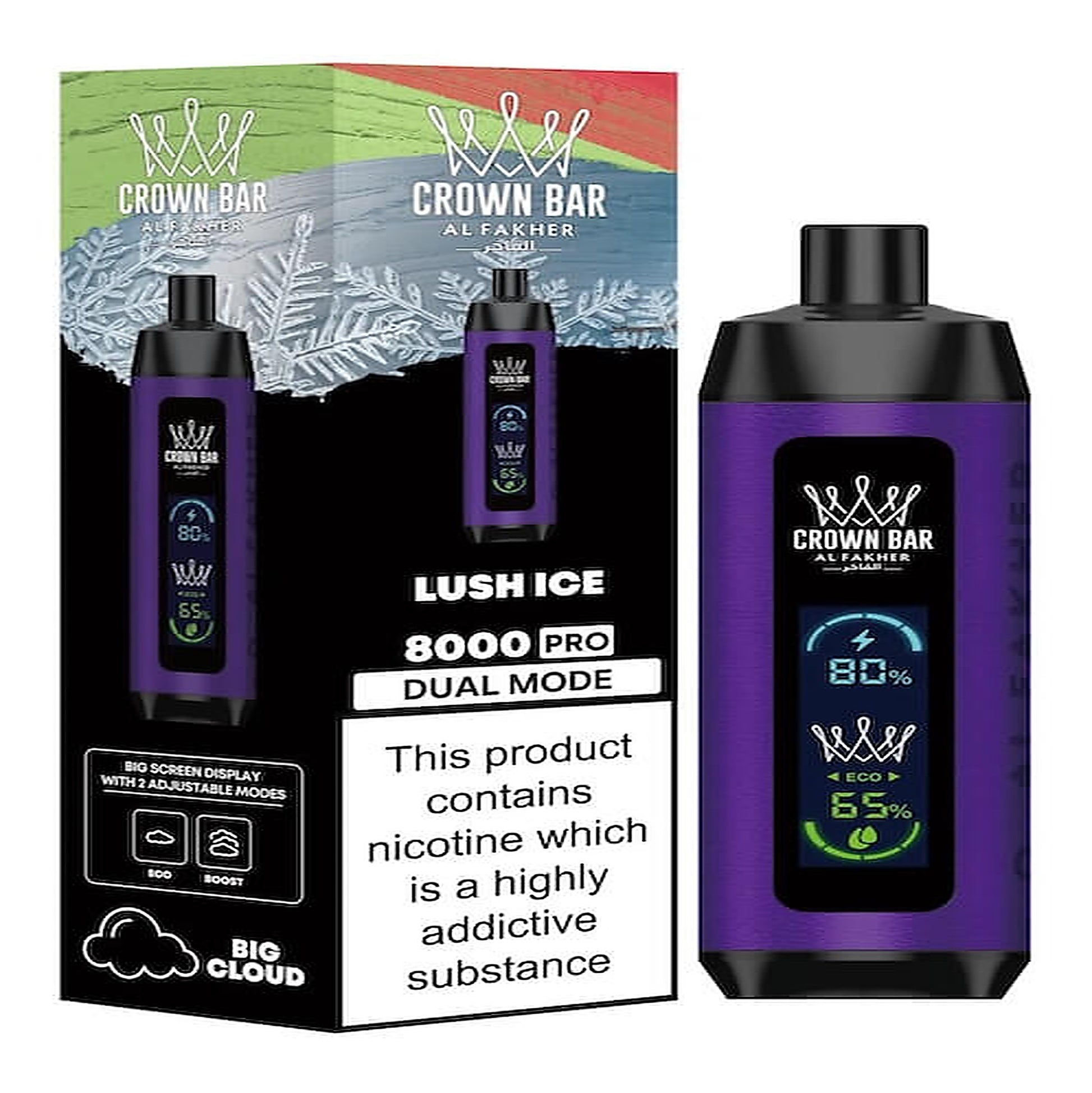 Al Fakher Crown Bar 9000 Lush Ice - image 4