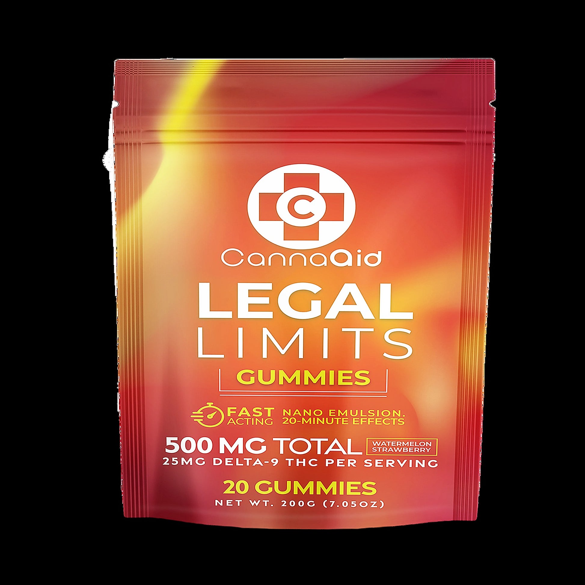 CannaAid Legal Limits Delta 9 Gummies (20pc) - image 4
