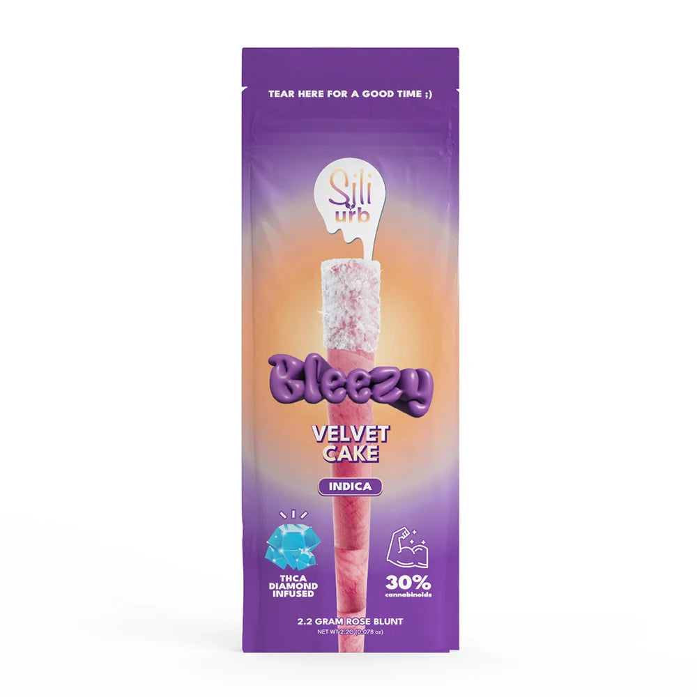 Bleezy THC-A Diamond Infused 2.2 Gram Rose Blunt Preroll
