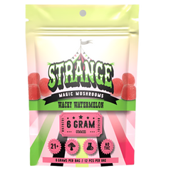 Strange High Potency Magic Mushroom Gummies 12ct- 6 Gram