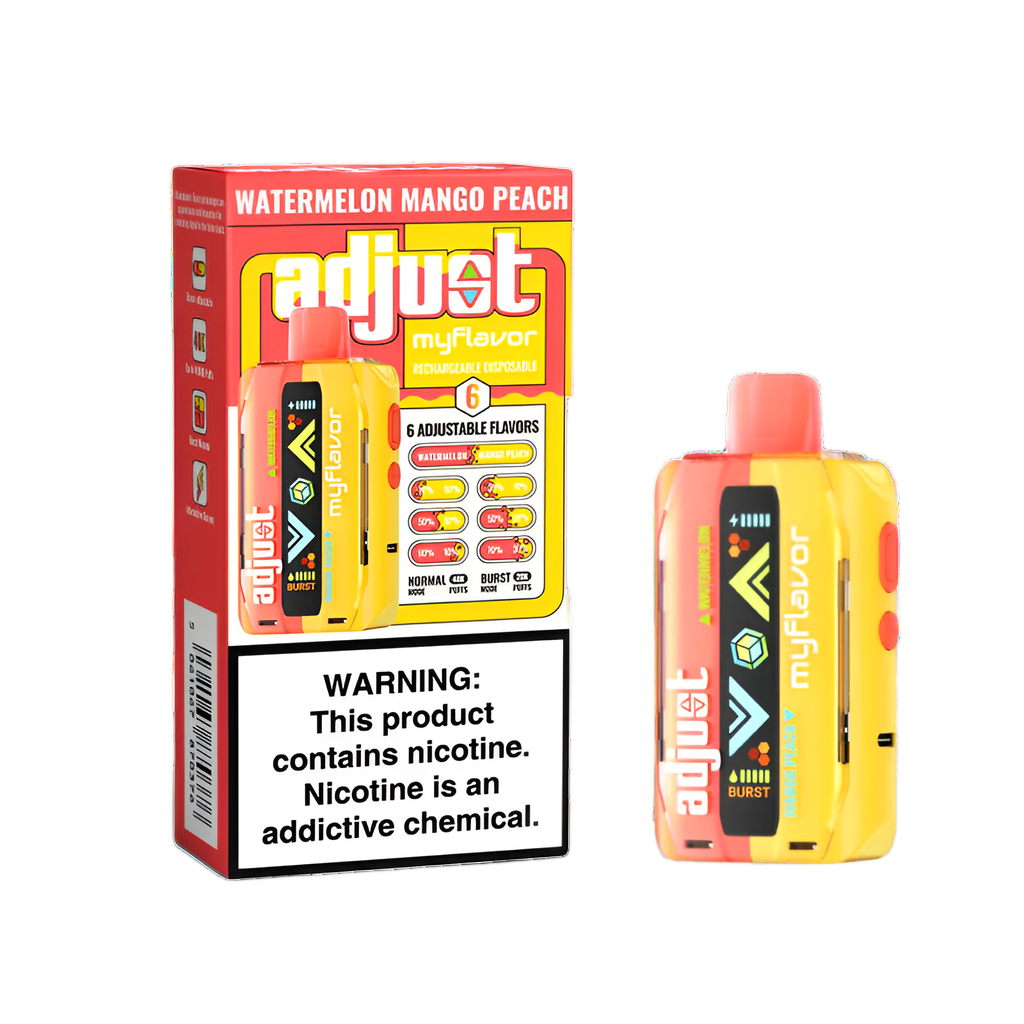 Adjust MyFlavor 40000 Puff Disposable Vape - close up detail