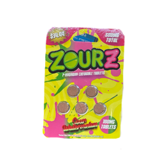 Zourz 7-Hydroxy Chewable Tablets 5x100MG (500MG Total)