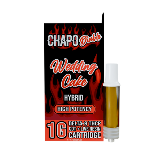 Chapo Diablo Delta-9 ThcP High Potency 1 Gram Cartridges