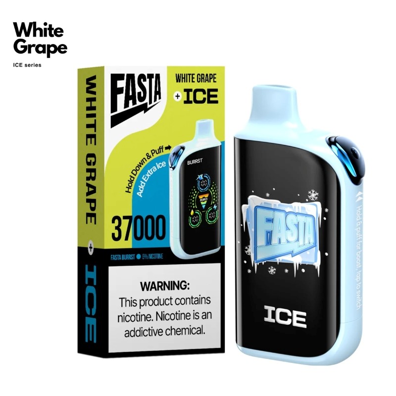 Fasta Burrst 37k Vape - White Grape
