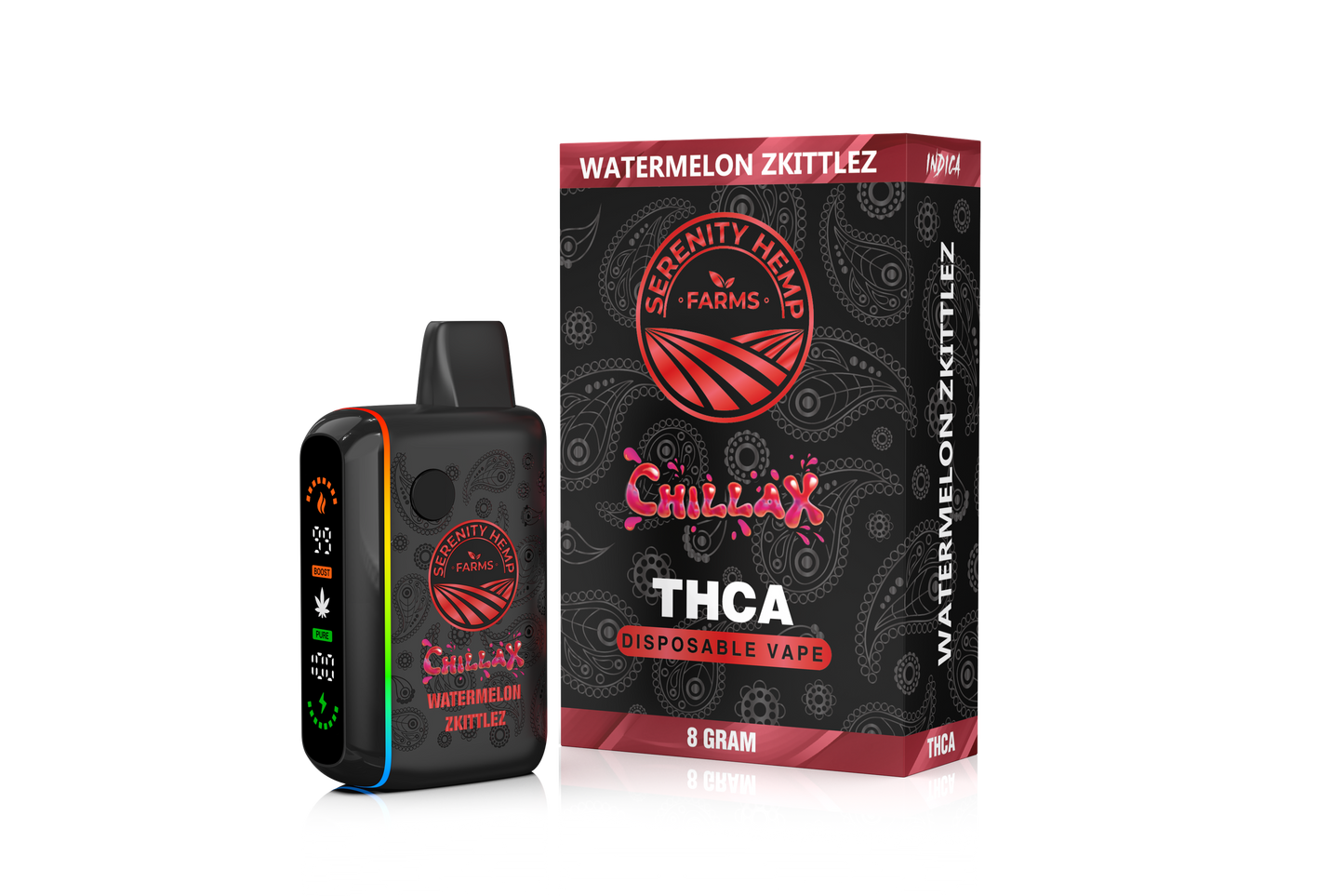 Serenity Hemp Chillax THCA Disposable Vape 8g