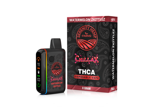 Serenity Hemp Chillax THCA Disposable Vape 8g
