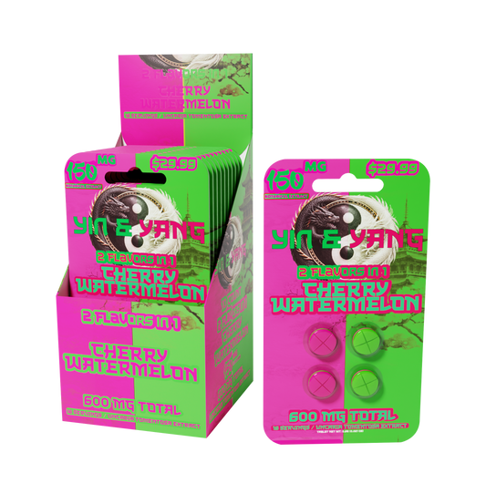 Yin & Yang 150MG Botanical Extract Tablets 4ct (7-oh Alternative) - Cherry Watermelon