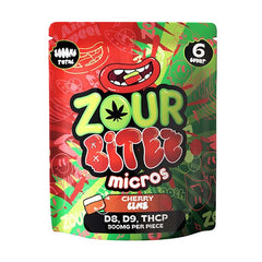 Zour Bitez Micros D8, D9, THCP 6PC/3,000MG Total