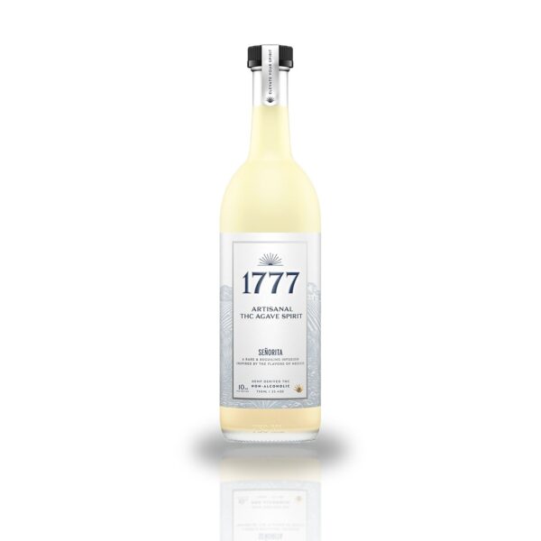 1777 Artisanal THC Agave Spirit by Señorita 166MG THC | 750mL