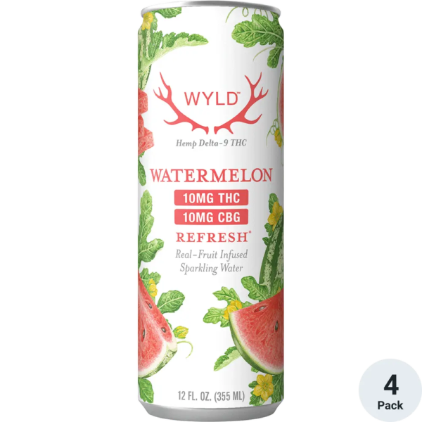 Wyld Fruit Infused Sparkling Water 10mg THC | 12oz