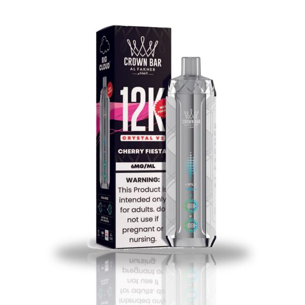 Crown Bar Al Fakher 12K Crystal V2 Disposable Vape