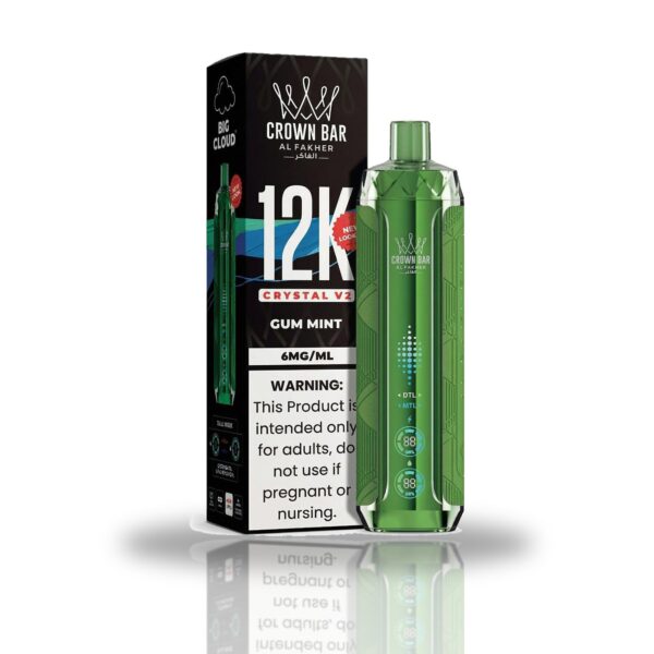 Crown Bar Al Fakher 12K Crystal V2 Disposable Vape
