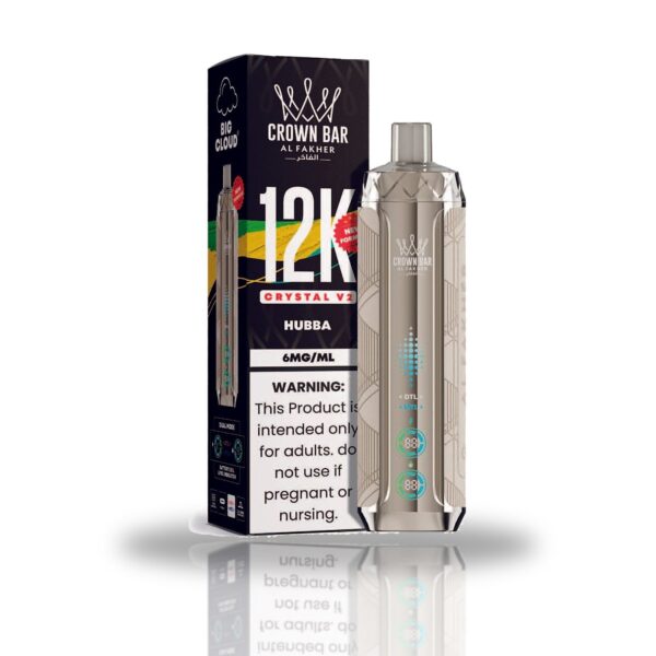 Crown Bar Al Fakher 12K Crystal V2 Disposable Vape