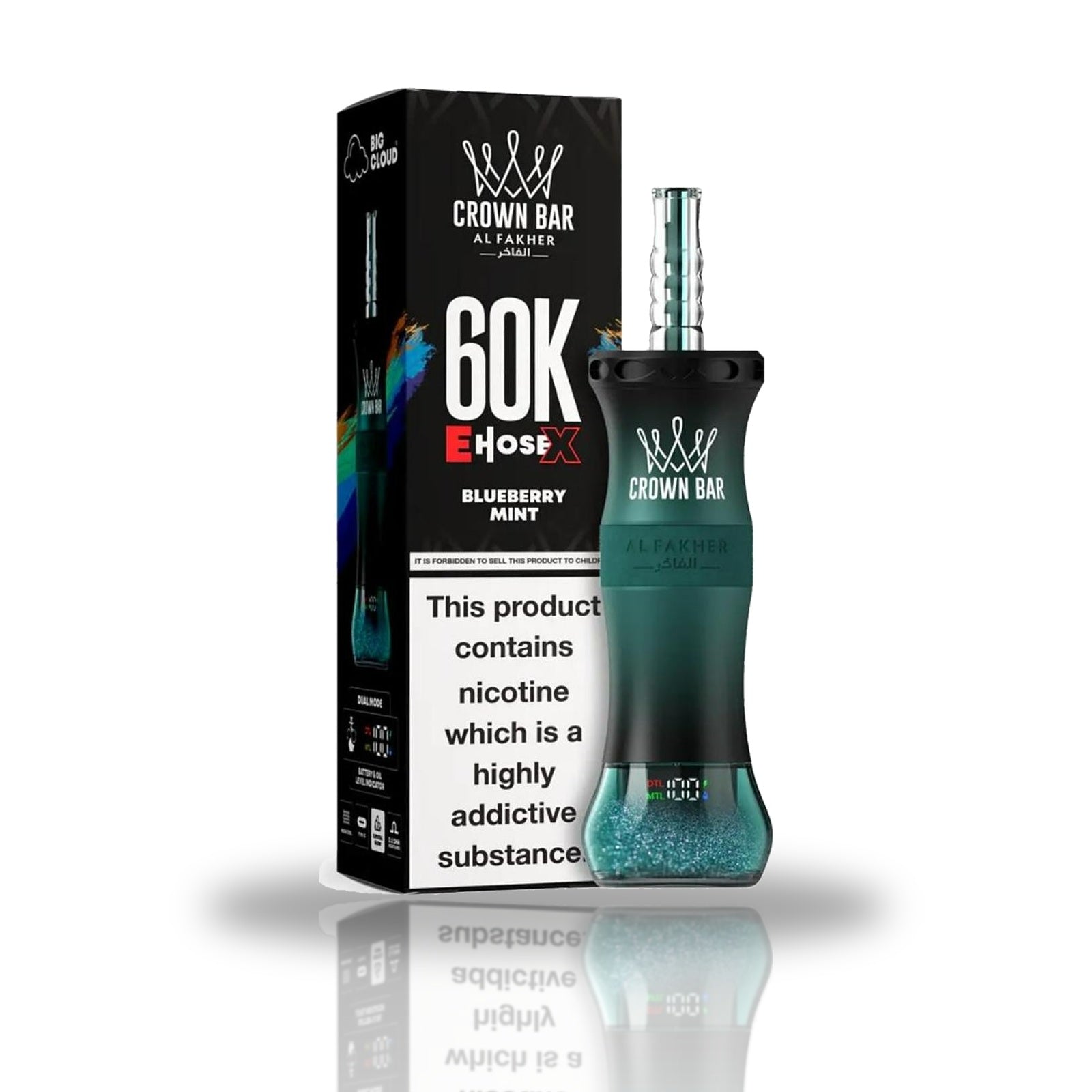 Al Fakher Crown Bar 60K E-Hose X Disposable Vape
