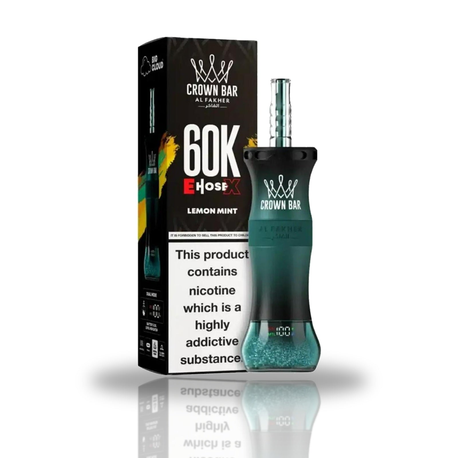 Al Fakher Crown Bar 60K E-Hose X Disposable Vape