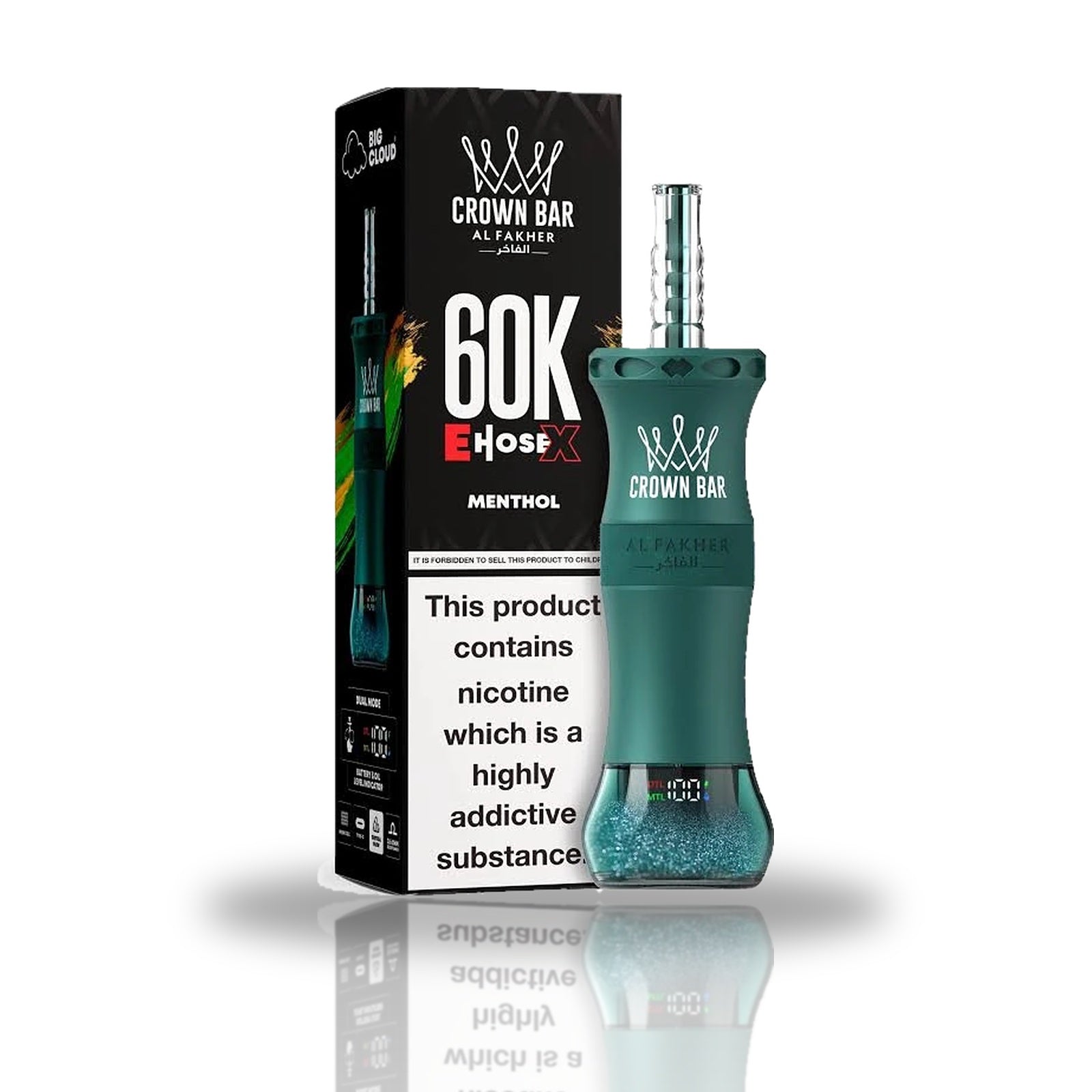 Al Fakher Crown Bar 60K E-Hose X Disposable Vape