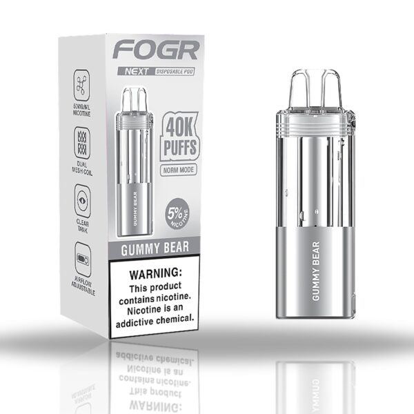 Fogr NEXT Disposable POD 40K (Foger Compatible)