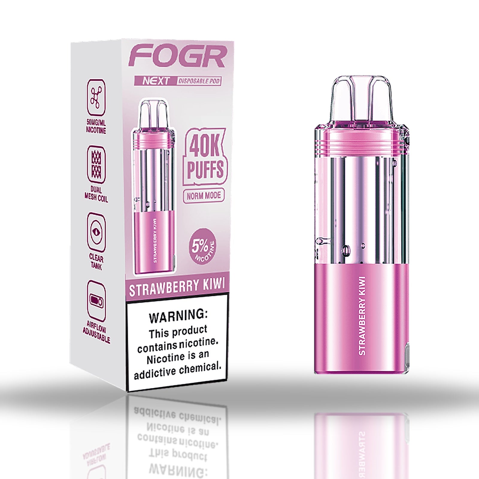 Fogr NEXT Disposable POD 40K (Foger Compatible)