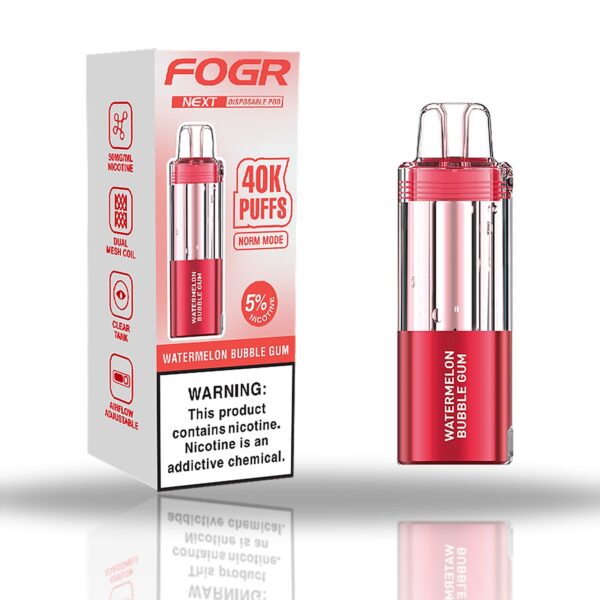 Fogr NEXT Disposable POD 40K (Foger Compatible)