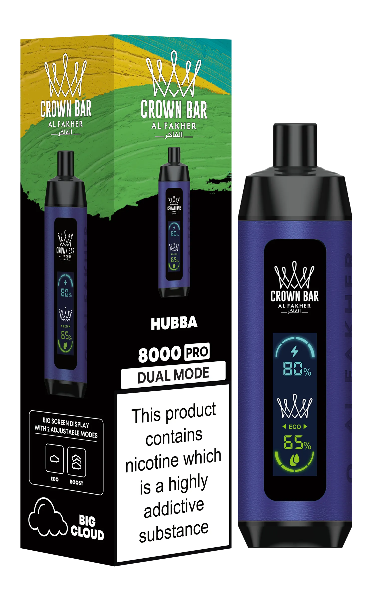 Al Fakher Crown Bar 8000 Disposable Vapes
