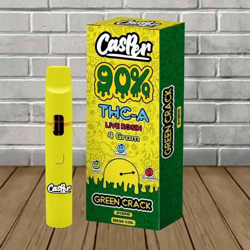 Casper 90% THCA Live Rosin Disposable 4 G - image 3