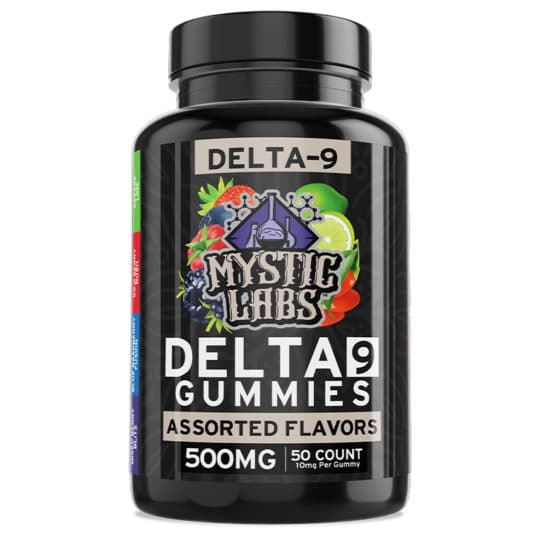 Mystic Labs Delta 9 Gummies 50 Count 500 MG