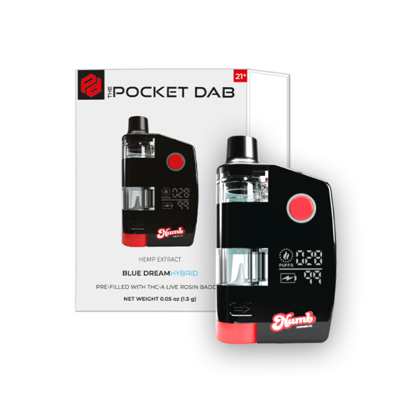 The Pocket Dab Pre-filled THC-A Live Rosin Badder Pen