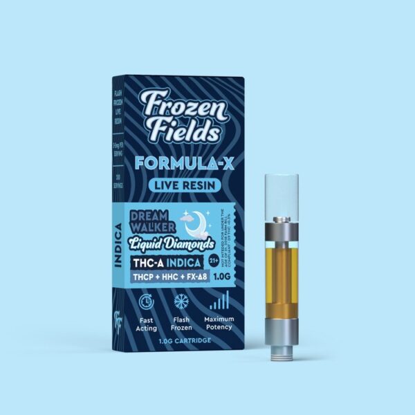 Frozen Fields Formula-X Live Resin 1G Cartridge