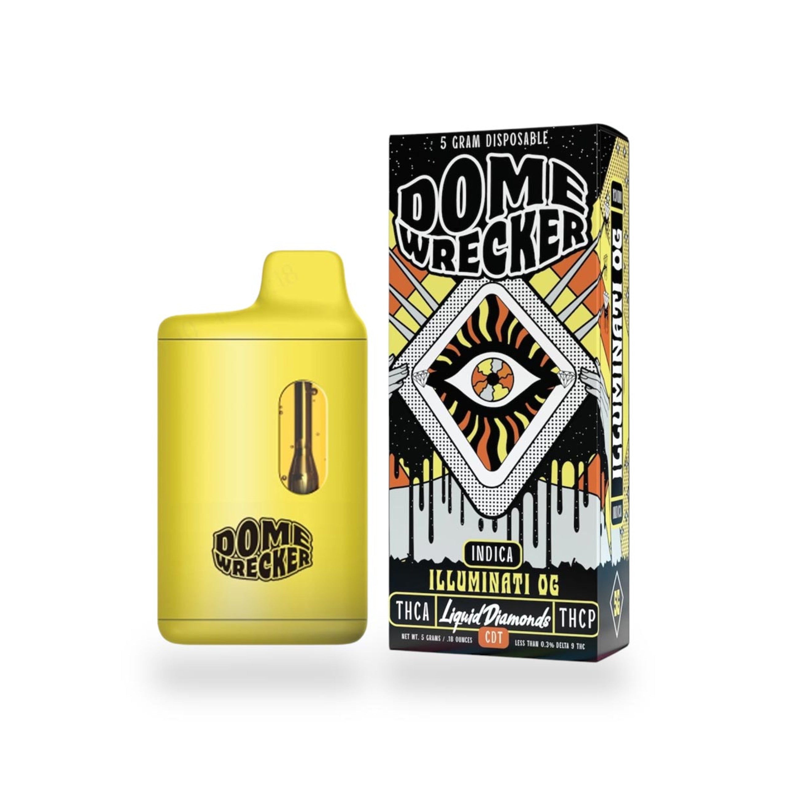 Dome Wrecker 5 Gram Disposables THCA THCP Liquid Diamonds