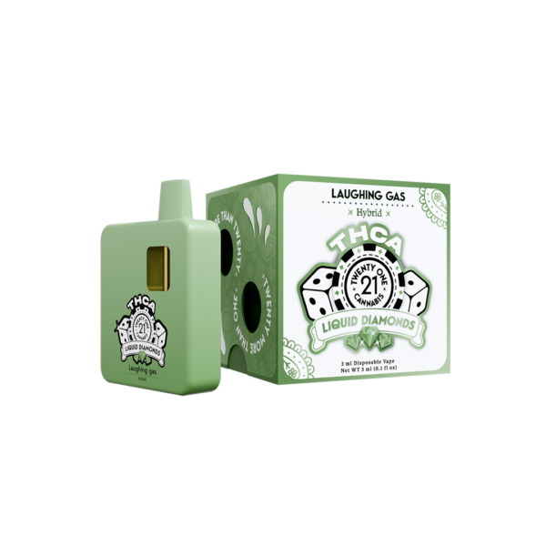 Twenty One Cannabis 3G THCa Diamonds Disposable Vape